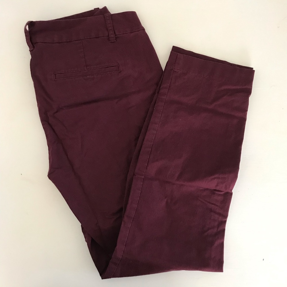 Maroon Laney Chinos ✨